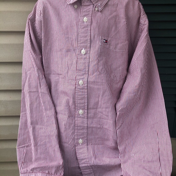 Tommy Hilfiger stripe button down for Boys - Picture 4 of 6